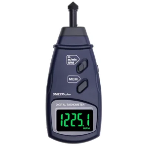SM2235PLUS Digital Contact Tachometer RPM Tester Speed Meter for Product Testing