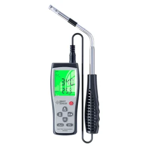 SMART SENSOR AR866A Wind Speed Meter USB ABS Material 0.01m s Resolution 1% Accuracy Thermal Anemometer 0 45 for Wind Speed