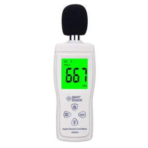 SMART SENSOR AS804 LCD Display Sound Level Meter Digital Sound Level Meter for Home Machine Industrial