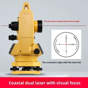 SOUTH Surveying DT-02L Laser Electronic Theodolite Measurement Engineering High Precision Centering Surveying China