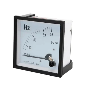 SQ-96 AC Frequency Meter 45-55HZ Analog Hz Meter