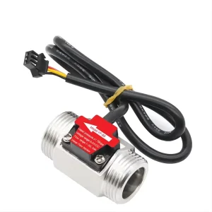 SS Industrial Water Flow Sensor Acid Liquid Turbine Flow Meter High Pressure 1-30L/min +/-3%