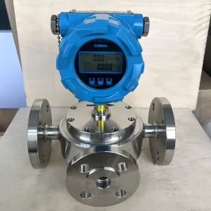 SS Micro Gear Flow Meter Insulation Jacket Type PD Flow Meters for High Viscosity Heavy Oil and Chemical Liquids DN15