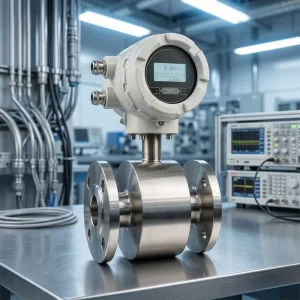 SS304 or SS316 Cng Pflow Chemical Flow Meter for Water 3 Inch Line