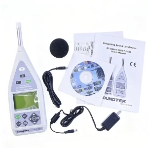ST-107 Class 2 Integrated Sound Level Meter Noise Meter with Frequency Range 30 DB to 130 DB