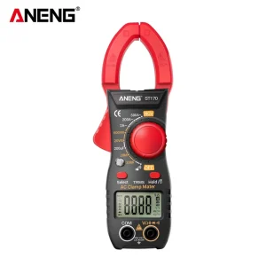 ST170 Digital Clamp Meter 500A AC/DC Current Voltage Resistance Multimeter CAT II 600V 1999 Counts Capacitance Hz