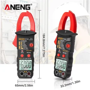 ST184 Professional Digital Multimeter Clamp Meter True RMS 600A DC Current AC/DC Voltage AC Current Diode CAT III 600V