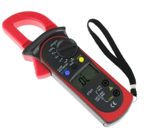 ST201 Digital Clamp Meter Multimeter With AC DC Voltage Tester Current Resistance Transistor Test Power Meter