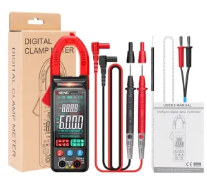 ST212 Digital Clamp Meter 6000 Counts DC/AC Current 400A Amp Multimeter Large Color Screen Voltage Tester Car Hz NCV Ohm New