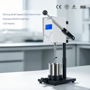 STM Digital Stormer Viscometer Meter for Paint Ink Coating ASTM D562 Standard with RS232 Interface & Temp Probe