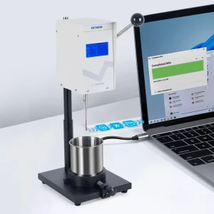 STM Digital Stormer Viscometer Meter for Paint Ink Coating ASTM D562 Standard with RS232 Interface and Temp Probe