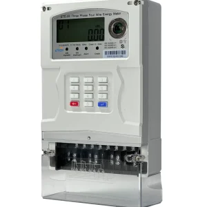 STS Approved Keypad Prepaid Energy Meter for Africa Utilities Three Phase with LCD Display