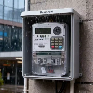 STS Single Phase DLMS Open Protocol Keypad Prepaid Energy Meters Monobloc
