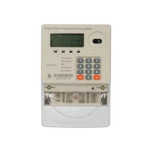 STS Smart Electricity Meter 3 Phase Pre paid Electric Meter 1 Phase with Button