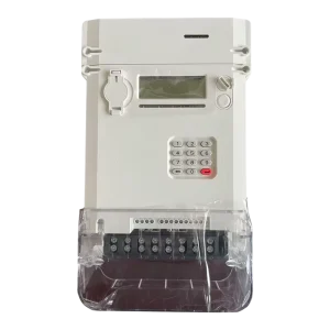 STS Three Phase Prepayment Electricity Meter With Holiday Mode and Anti Tamper Detection for Smart Grid Billing