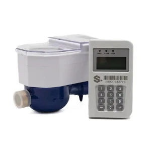 STS Wireless Remote Reading Brass Body Prepaid Cold Water Meters with CIU