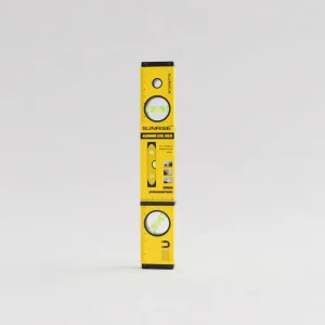 SUNRISE Industrial Aluminium Magnetic Spirit Level Yellow 0.5mm Accuracy Custom Logo Model