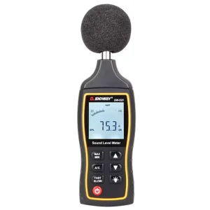 SW-523 Digital Sound Level Meter 30~130dB Loudness Decibel Monitoring Tester
