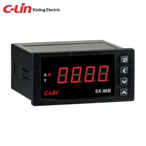 SX-96B Series Single Phase Digital Display Multi Parameter Current Voltage Meter Frequency Power Speed High Precision