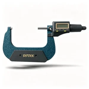 SYATEK Digital Micrometer Single Reading Digital Display Only 75 100mm High Precision Alloy Steel 0.001mm Resolution Measuring