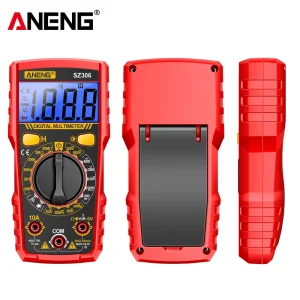 SZ306 Multimeter 10A Current Meter 1999 Counts 600V AC/DC Voltage Testers Diode Test Buzzer 20MOhm Detect Tools 4-Digit