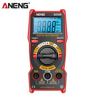 SZ309 Professional High Precision Digital Multimeter 1999 Count Easy Carry Small Size AC DC Voltage Meter