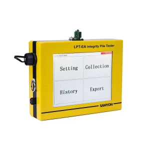 Samyon ASTM D5882 Standard Pile Integrity Tester Low Strain Dynamic Foundation Pile Testing Instrument