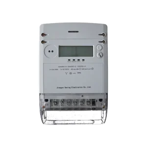 Saving International Version Three Phase Four Wire Energy Meter Multi-Module LCD Screen Model EVP10L Class1.0 Accuracy Electric