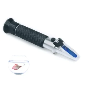 Sea Water Aquaculture Salinity Detector Refractometer Mariculture Salinometer Portable Food Brine Salinity Tester Salt Meter