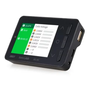Seboar ISDT BG 8S Smart Digital Battery Tester Checker LCD Display Battery Capacity Life Li ion NiMH Nicd LiPo Voltage