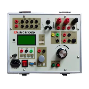 Secondary Injection Relay Test Set Single Phase Protection Relay Tester High Accuracy Portable Testing Equipment for Substation