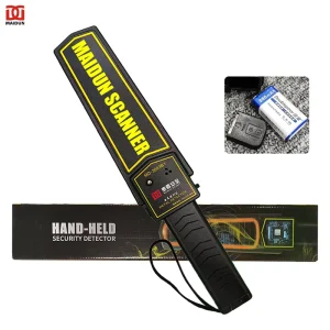 Security Protection 8 Inches Sensitivity Body Scanner Machine Industrial ABS Detector De Metales Hand Held Metal Detector