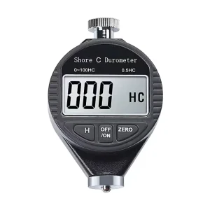 Self-Calibrating Digital Shore D Hardness Meter 0~100HD Range Tester for Rubber Plastics DIY Grade OEM Packaging Available