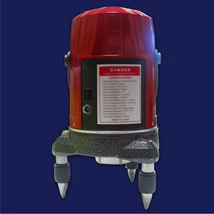 Self Leveling Cross Line Laser Level 5 Lines Red Beam High Accuracy Laser Measuring Tool