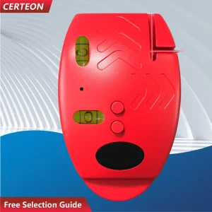 Self Leveling Laser Level Mini Cross Line 90 Degree Infrared High Precision Portable Tool for DIY Construction and Measuring