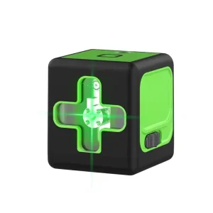 Self Leveling Laser Level With Rechargeable Pulse Mode Mini 2 Lines Green Beam Cross Line Laser Level