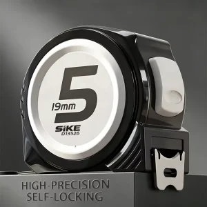 Self Locking Measuring Tape High Precision Thickened Steel Tape Measure ABS Shell Hand Measuring Ruler For Construction