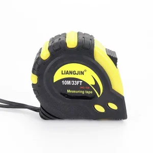 Self Winding Metric Imperial Measuring Tape 10m Auto Lock Aluminum Shell Carbon Steel Blade Wear Resistant High Precision