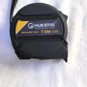 Self winding Stainless Steel Tape Measure 1m mm Metric Frosted Thickened Wear Resistant Black