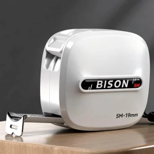 Self-winding Tape Measure with Custom Logo Design ABS & Steel Construction