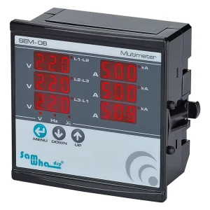 Sem-06 Multimeter Digital Panelmeter Mini Digital Measurement Device
