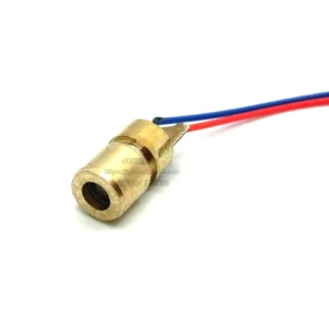 Semiconductor Laser Tube Beam Red Dot 6MM Diameter Infrared Laser Head 3V