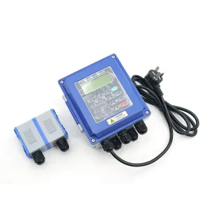Sensor Ultrasonic Flow Meter Portable Clamp-On Pipeline Handheld Water Plastic