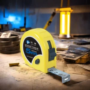 Series 03 Steel Metric Measuring Tape 2M 8M ABS Case 0.12mm Blade Thickness for Building Construction
