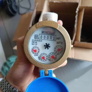 Short Lead Time OEM DN15 DN20 Single-jet Smart Water Meter Hot Water Direct