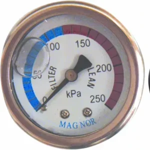 Side Pressure Gauge Oil Filled