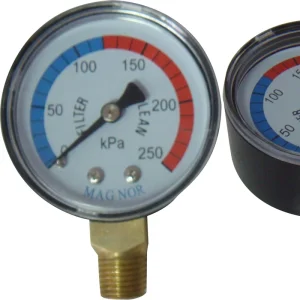 Side Pressure Gauge Weather Proof