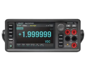 Siglent SDM4065A Series 6 1 2 Digital Multimeter Used for Capacitance Measurement and Data Hold Testing