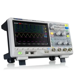 Siglent SDS1074X E SDS1104X E SDS1204X E Are Available in 100 and 200 MHz Bandwidths and 2 or 4 Analog Channels