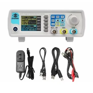 Signal Generator JDS6600 Pulse Signal Source 15-60MHz CNC DDS Dual Channel Arbitrary Wave Signal Generator